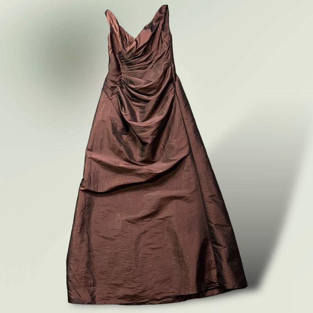 Linzi Women's Maxi Dress - Brown - 14 on Productcaster.