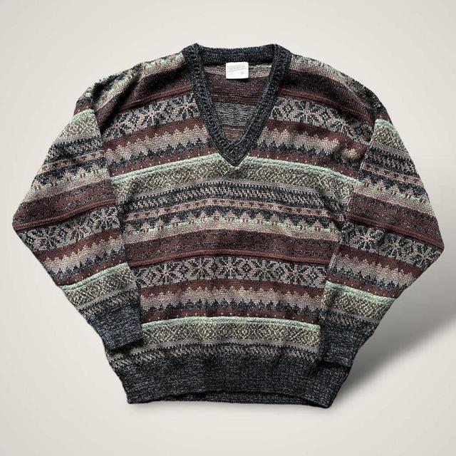 Vintage Men's Jumper - Multi - XL on Productcaster.