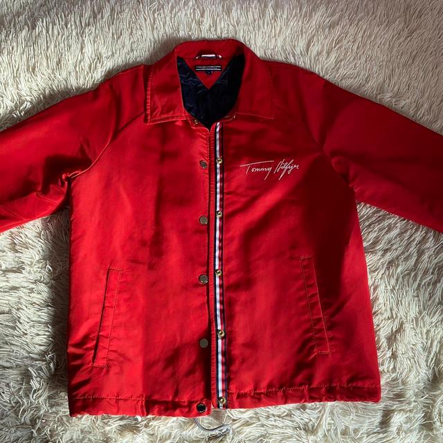 Tommy Hilfiger Women's Lightweight Jacket - Red - M on Productcaster.