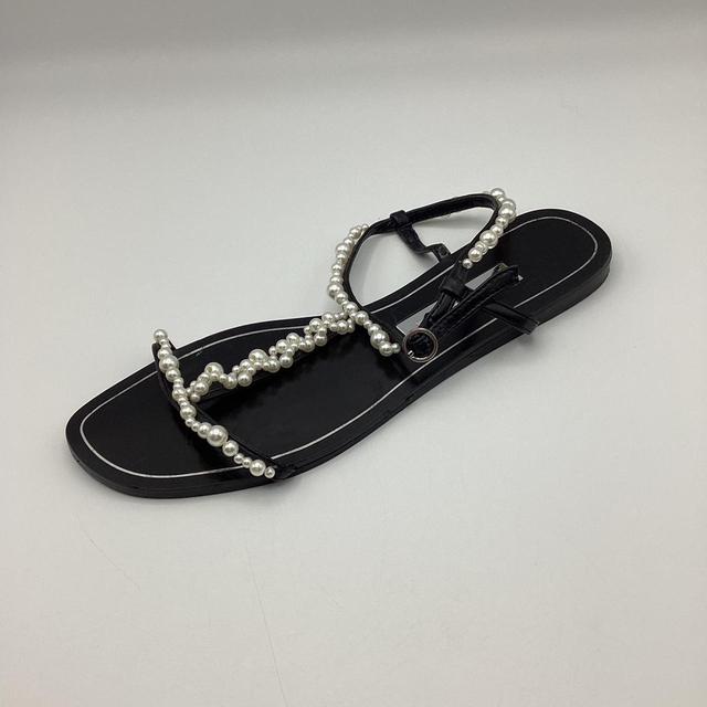 Zara Women's Sandals - Black - UK 4 on Productcaster.