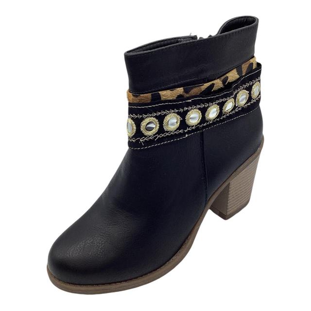 Designer Women's Ankle Boots - Black - UK 6 on Productcaster.