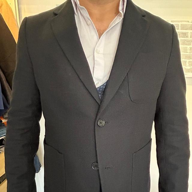 Zara Men's Tailored jacket - Black on Productcaster.