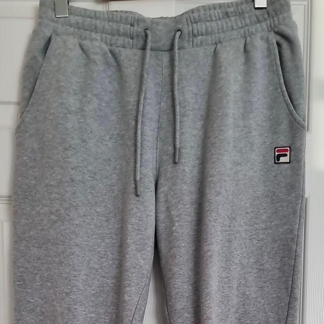 Fila Men's Sweatpants - Grey - M on Productcaster.