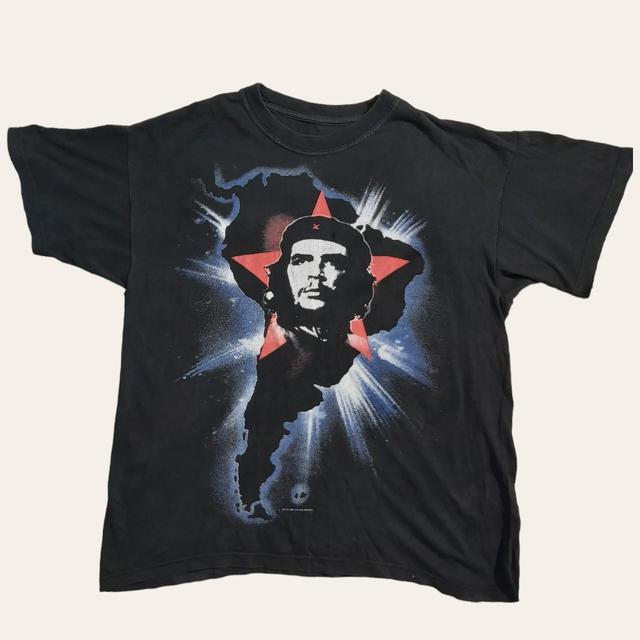 Vintage Men's T-shirt - Black - S on Productcaster.