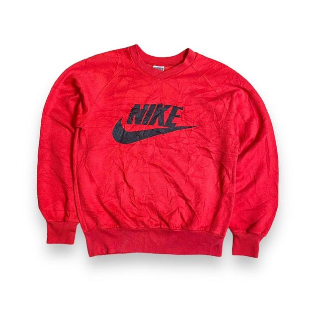 Nike Men's Sweatshirt - Red - S on Productcaster.