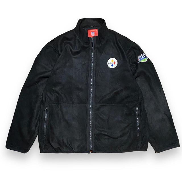 NFL Men's Jacket - Black - M on Productcaster.