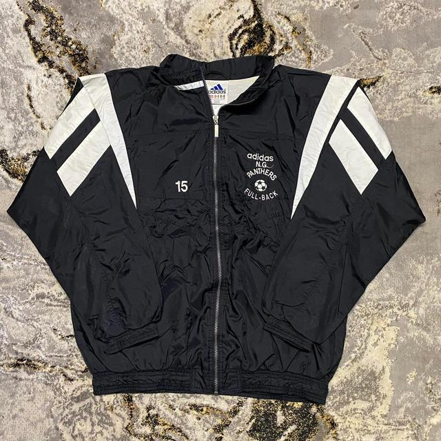 Adidas Men's Jacket - Black - L on Productcaster.