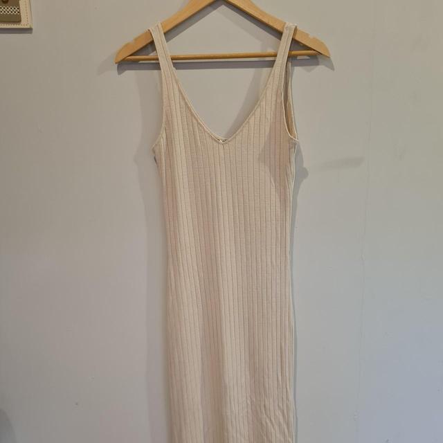 Zara Women's Dress - Cream - M on Productcaster.