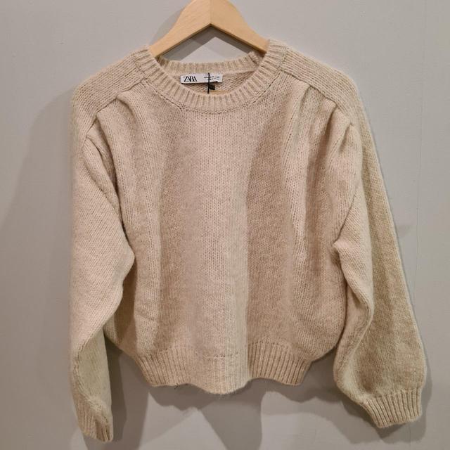 Zara Women's Jumper - Cream - M on Productcaster.