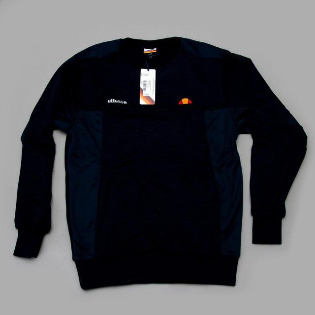 Ellesse Men's Hoodie - Navy - M on Productcaster.