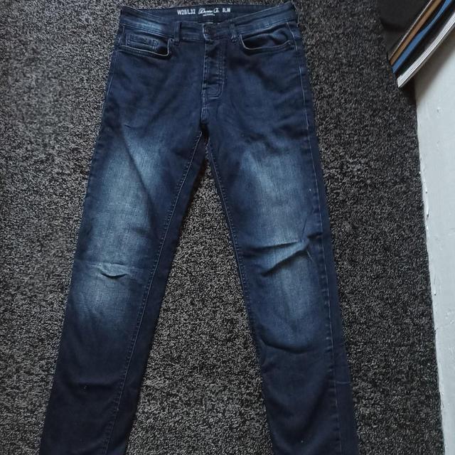 Denim & Co. Men's Jeans - Blue/Navy - 28" on Productcaster.