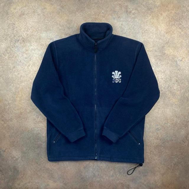 Jerzees Men's Bomber Jacket - Navy - S on Productcaster.