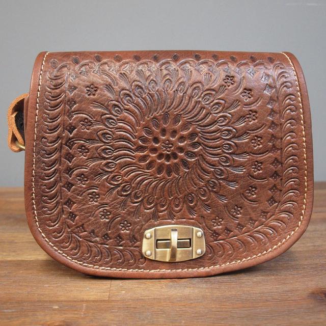 Vintage Women's Crossbody bags - Brown on Productcaster.