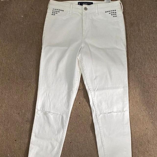 Hollister Co. Women's Jeans - White - 29" on Productcaster.