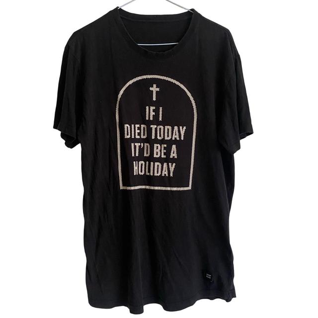 Dropdead Men's T-shirt - Black - M on Productcaster.