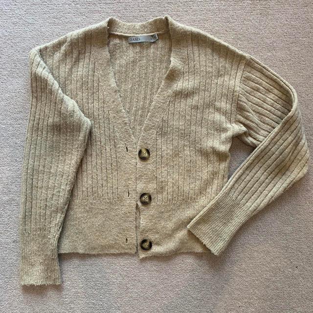 Oasis Women's Cardigan - Tan/Brown - 6 on Productcaster.