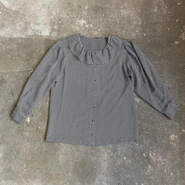 Vintage Women's Blouse - Black/Cream - M on Productcaster.