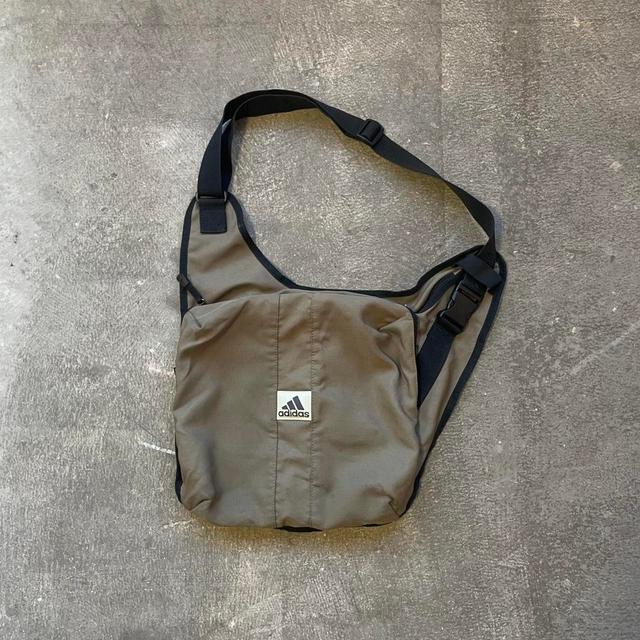 Adidas Men's Crossbody bags - Khaki/Grey on Productcaster.