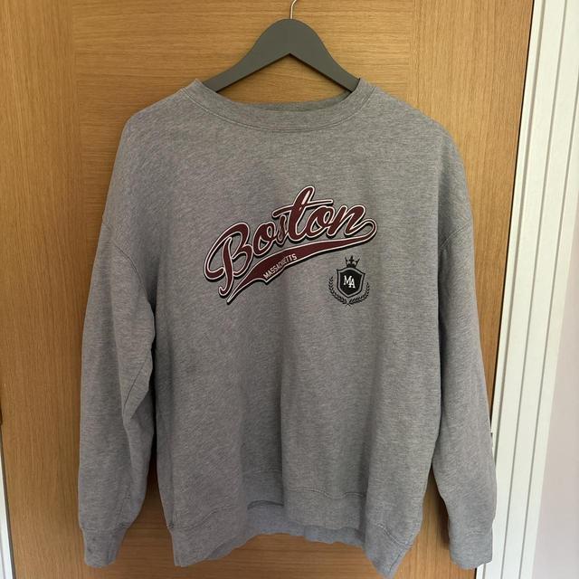 BoohooMAN Men's Sweatshirt - Grey - M on Productcaster.