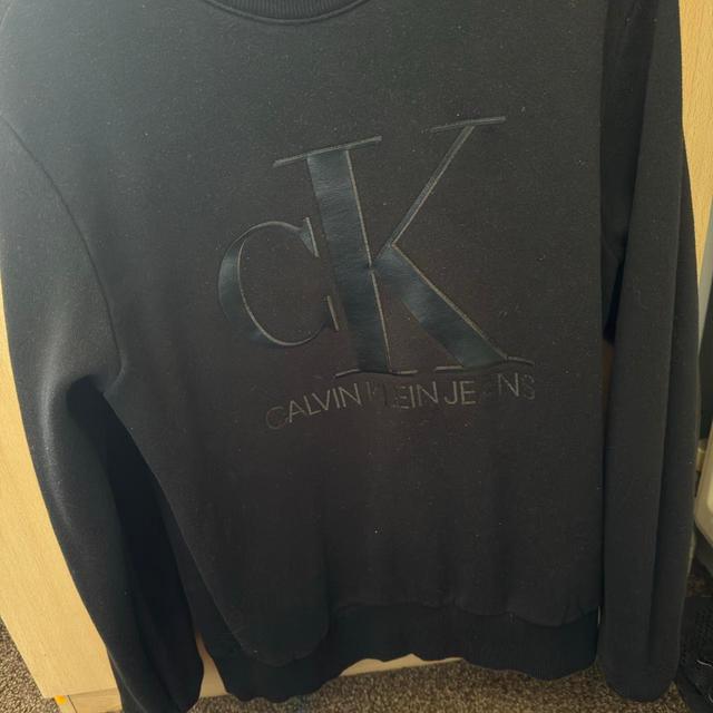 Calvin Klein Jeans Men's Sweatshirt - Black - S on Productcaster.