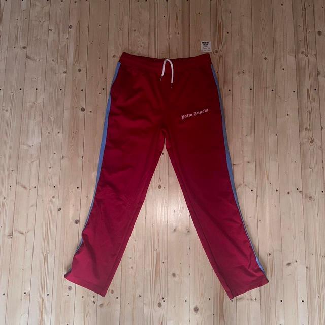 Palm Angels Men's Sweatpants - Red - L on Productcaster.