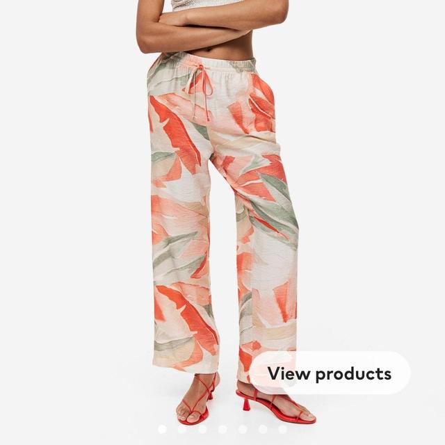 H&M Women's Trousers - Multi - XS on Productcaster.