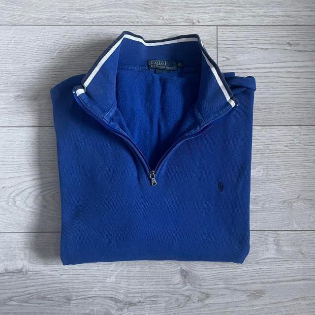 Polo Ralph Lauren Men's Jumper - Blue - XL on Productcaster.