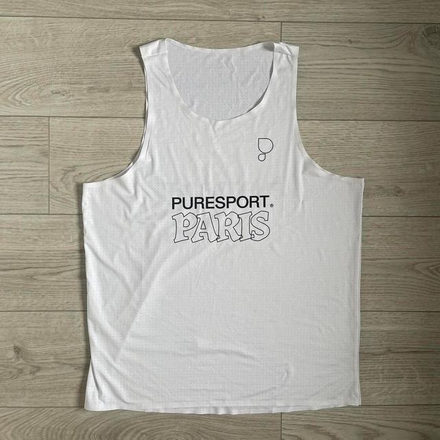 Deadstock Men's Vest - White/Black - L on Productcaster.