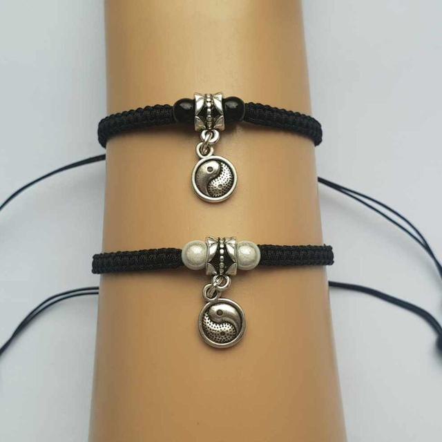 Handmade Women's Bracelet - Black on Productcaster.