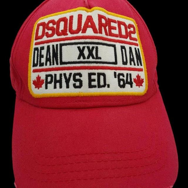 Dsquared2 Men's Caps - Red on Productcaster.