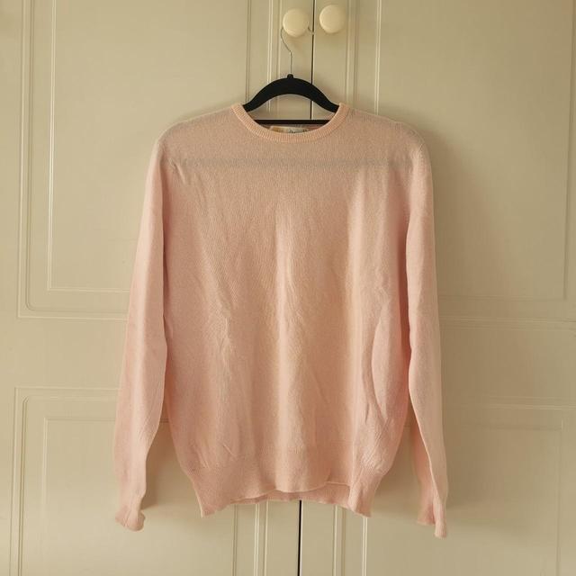 Pringle Women's Jumper - Pink - S on Productcaster.