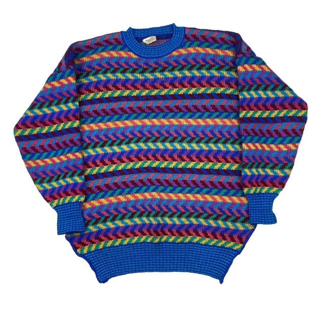 Men's Jumper - Multi - S on Productcaster.