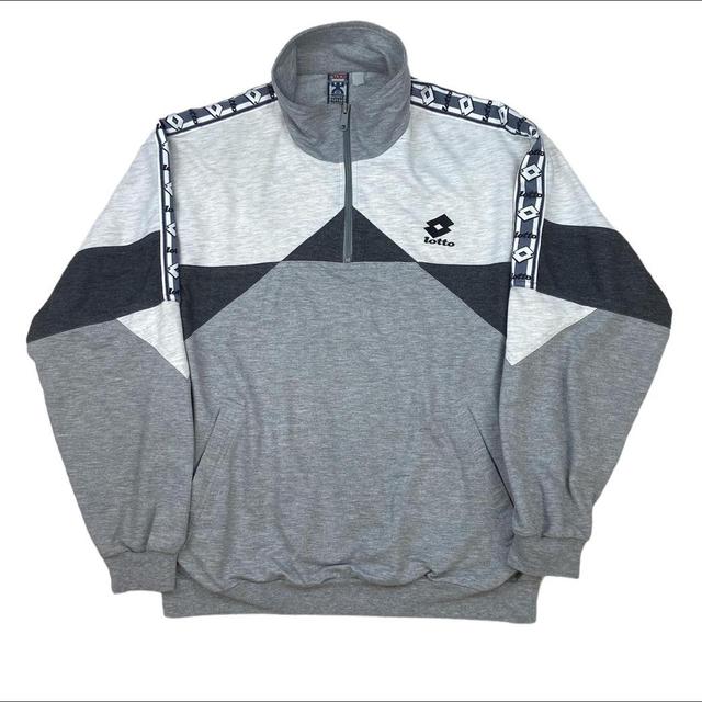 Lotto Men's Jumper - Grey - L on Productcaster.