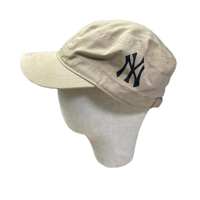 New Era Men's Caps - Cream/Black on Productcaster.