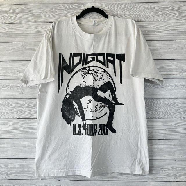 Vintage Men's T-shirt - White - L on Productcaster.