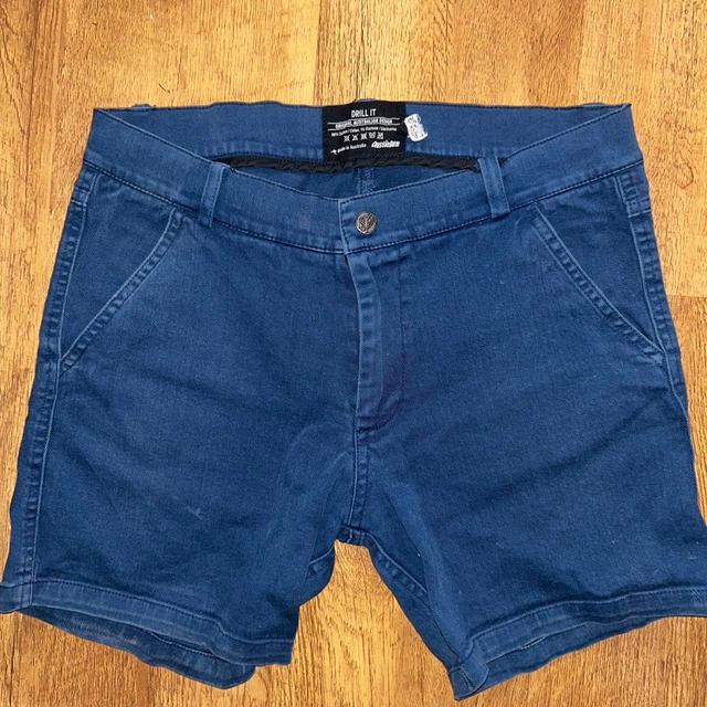 Men's Shorts - Blue/Navy - 31" on Productcaster.