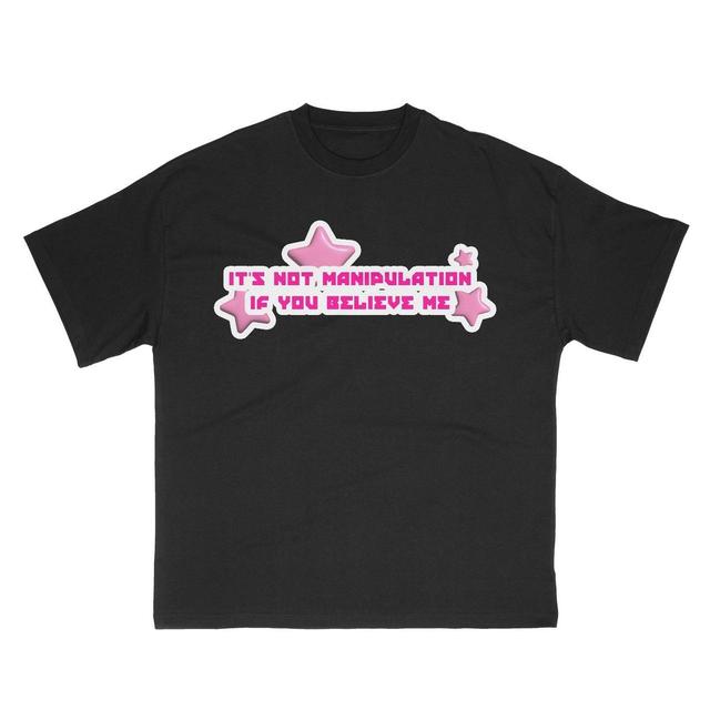 Women's T-shirt - Pink/Black - S on Productcaster.