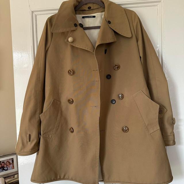 Vintage Women's Trench - Tan/Khaki - UK 14 on Productcaster.