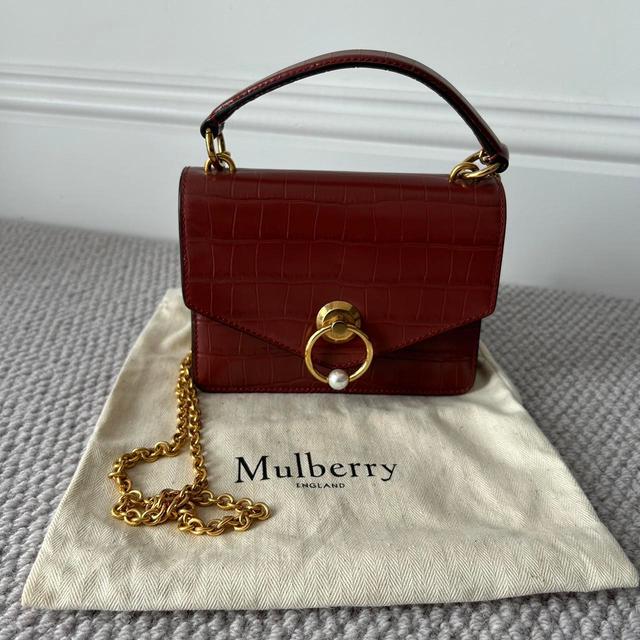 Mulberry Women's Crossbody bags - Burgundy on Productcaster.