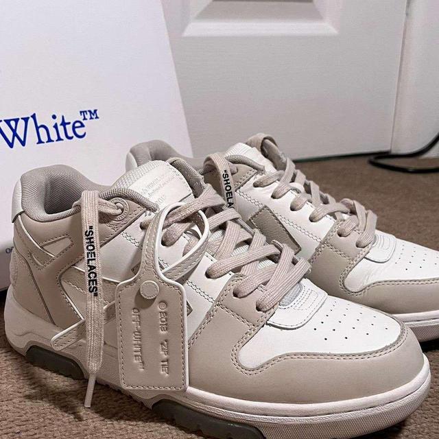 Off-White Women's Trainers - White/Cream - UK 6 on Productcaster.