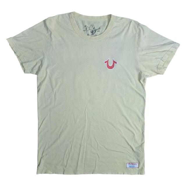 True Religion Men's T-shirt - Yellow - M on Productcaster.