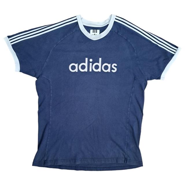 Adidas Men's T-shirt - Navy - XL on Productcaster.