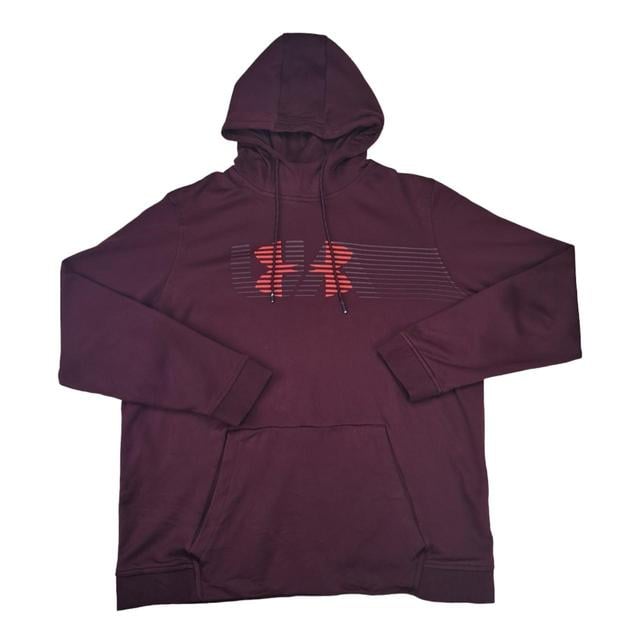 Under Armour Men's Hoodie - Burgundy - XL on Productcaster.