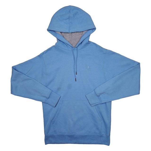 Champion Men's Hoodie - Blue - S on Productcaster.