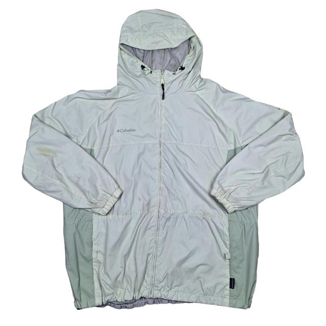 Columbia Sportswear Men's Raincoat - Green/Yellow on Productcaster.