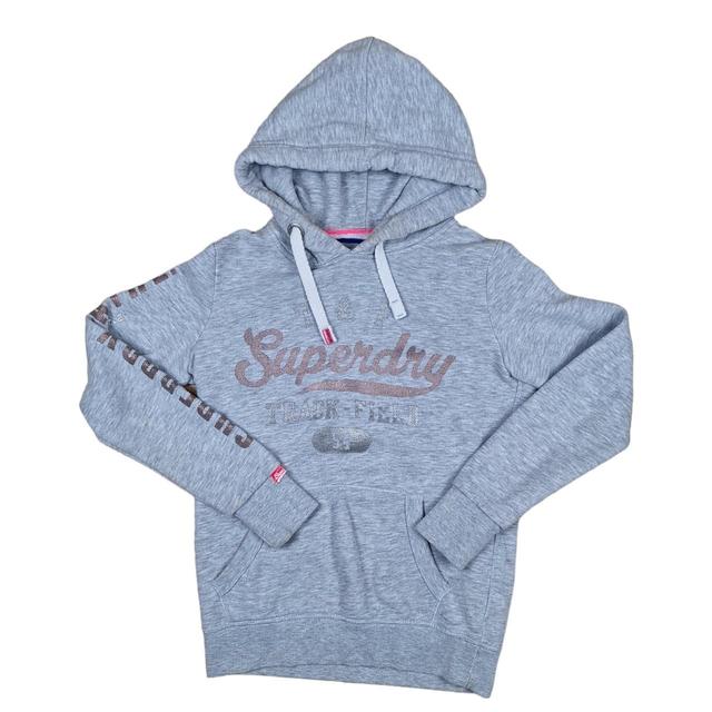 Superdry Women's Hoodie - Grey - XS on Productcaster.