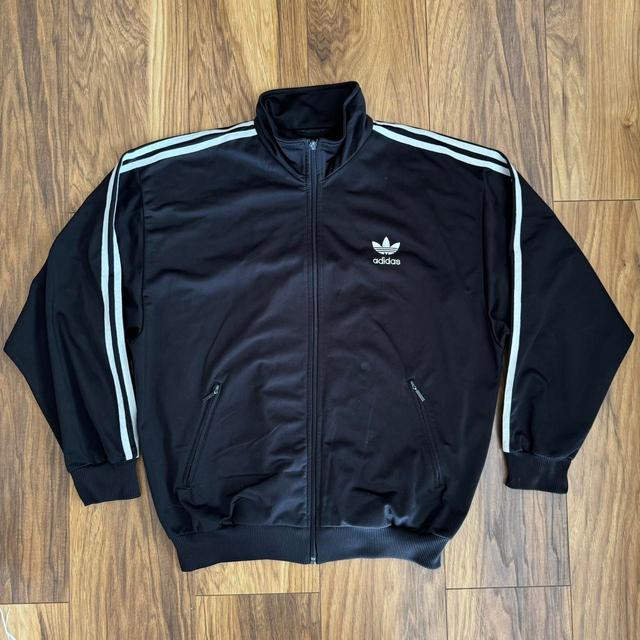 Adidas Men's Lightweight Jacket - Black - L on Productcaster.