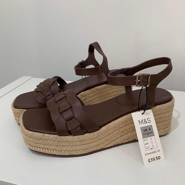 Marks & Spencer Women's Sandals - Brown - UK 8 on Productcaster.