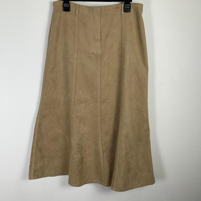 Marks & Spencer Women's Skirt - Tan - UK 14 on Productcaster.