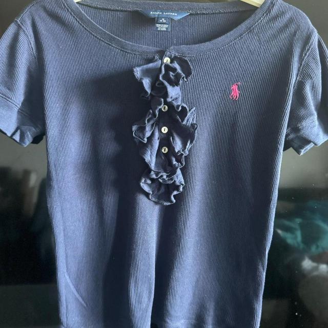 Polo Ralph Lauren Kids T-shirt - Navy - 8 years on Productcaster.